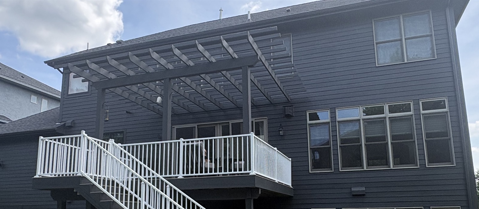 Hardy Plank Siding Painting & UV Protection in Plymouth