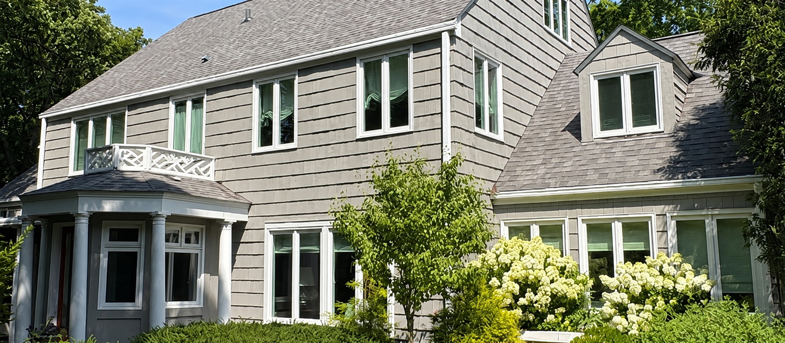 Cedar Shake Restoration & Window Glazing in Edina, MN