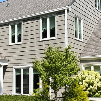 Cedar Shake Restoration & Window Glazing in Edina, MN